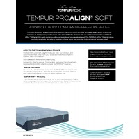 Tempur-Pedic Mattress Toronto, TEMPUR-PEDIC Tempur-ProAlign Soft 2.0 Mattress